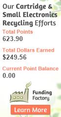Recycling Efforts Globe Graphic: Fundrasing Goals